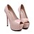 cheap Women&#039;s Heels-Women&#039;s Shoes Patent Leather Stiletto Heel  Peep Toe  Heels Party &amp; Evening / Dress Black / Pink / White