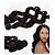 お買い得  つけ毛（ナチュラルカラー）-インディアンヘア ウェーブ 人間の髪織り 1個 0.13