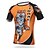 cheap Women&#039;s Cycling Clothing-XINTOWN Men&#039;s Short Sleeve Cycling Jersey Orange Tiger Bike Tee / T-shirt Top Road Bike Cycling Breathable Quick Dry Ultraviolet Resistant Sports Elastane Lycra Clothing Apparel / High Elasticity