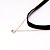 cheap Necklaces-Women&#039;s Crystal Pendant Necklace European Simple Style Double-layer Fabric Alloy Golden Necklace Jewelry For Party Daily Casual