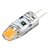 economico Luci LED bi-pin-10 pezzi 1 W Luci LED Bi-pin 100 lm G4 T 1 Perline LED COB Oscurabile Bianco caldo Luce fredda 12 V