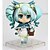 cheap Anime Action Figures-Vocaloid Snow Miku PVC One Size Anime Action Figures Model Toys Q Version 1Set 10cm