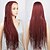 cheap Premium Synthetic Lace Wigs-Synthetic Lace Front Wig Kinky Curly Lace Front Wig Synthetic Hair Women&#039;s Braided Wig African Braids Red
