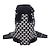 cheap Dog Travel Essentials-Cat Dog Carrier Bag Travel Backpack Front Backpack Portable Breathable Bowknot Nylon Black Pink