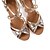 ieftine Pantofi Dans Latin-Pentru femei Pantofi Dans Latin Sandale Călcâi Cataramă Imprimeu Animal Toc Flared Argintiu Auriu Buclă