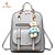 cheap Backpacks &amp; Bookbags-Women&#039;s Bags PU(Polyurethane) Backpack Ruffles Light gray / Royal Blue / Lavender