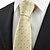 halpa Miesten asusteet-Yellow Blue Polka Dot Circle JACQUARD Men&#039;s Tie Necktie Wedding Party Gift KT0030