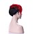 Χαμηλού Κόστους Συνθετικές Trendy Περούκες-Συνθετικές Περούκες Σγουρά Σγουρά Περούκα Κόκκινο Συνθετικά μαλλιά 6 inch Γυναικεία Κόκκινο hairjoy