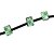 levne Úchyty a držáky-ziqiao multifunkční lepidlo nabíjecí kabel pro sluchátka / USB kabelové svorky organizátor (8ks)