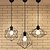 cheap Pendant Lights-Max 60W Country Designers Metal Pendant Lights Living Room / Bedroom / Dining Room / Kitchen / Study Room/Office