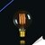 baratos Incandescente-1pç 40 W E26 / E26 / E27 G80 Branco Quente 2300 k Retro / Decorativa Incandescente Vintage Edison Light Bulb 220-240 V / 110-130 V
