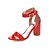 cheap Women&#039;s Sandals-Women&#039;s Dress Party &amp; Evening Summer Block Heel Chunky Heel Leatherette Black White Red