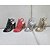 billige Sandaler til kvinner-Dame Cross-Strap Sandals Kunstlær Sommer Slingback Sko / Ankelrem Stiletthæl Spenne Blå / Gylden / Fuksia / Fest / aften / Fest / aften