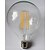economico Lampadine-1pc 8 W Lampadine LED a incandescenza 980 lm E26 / E27 G125 8 Perline LED COB Impermeabile Decorativo Bianco caldo Ambra 85-265 V / 1 pezzo / RoHs