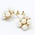 cheap Earrings-Women&#039;s Crystal Stud Earrings Stylish Classic Imitation Pearl Earrings Jewelry Rose Gold For Party Special Occasion Party / Evening 1 set