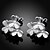 cheap Earrings-Women&#039;s Silver Plated Stud Earrings Clip Earrings - Fashion European Silver Earrings For Wedding Party Daily Casual