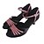 cheap Latin Shoes-Women&#039;s Dance Shoes Latin Shoes Salsa Shoes Sandal Customized Heel Customizable Black / Beige / Sparkling Glitter / Indoor / Performance / Satin / Practice