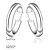 billige Mode Øreringe-Stangøreringe Store øreringe For Dame Fest Bryllup Afslappet Plastik Sølvbelagt Sølv