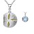 abordables Collier-Colliers Tendance Pendentif de collier Bijoux Mariage / Soirée / Quotidien Alliage / Plaqué argent Argent / Bleu / Vert / Violet 1pc