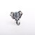 billiga Moderingar-Statement Ring Silver Legering Elefant Djur damer Personlig Ovanligt 8pcs One size / Dam / Knogring / Ringar Set