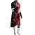 baratos Roupas de fantasias de Filmes e Temas de TV-Cosplay Costumes Super Heroes Movie Cosplay Red / Black Patchwork Top / Gloves / Apron / Leg Warmers / Mask / ShortsHalloween / Christmas