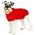 Недорогие Одежда для собак-Кошка Собака Свитера Одежда для щенков Однотонный На каждый день Зима Одежда для собак Одежда для щенков Одежда Для Собак Красный Коричневый Костюм для девочки и мальчика-собаки Хлопок XS S M L XL