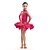 cheap Kids&#039; Dancewear-Shall We Latin Dance Children Performance Polyester / Tulle Rhinestones Dresses Dance Costumes