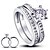 olcso Divatos gyűrű-Gyűrűk,Ezüst Ékszerek Ezüst Vallomás gyűrűk