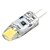 billige Bi-pin lamper med LED-10stk 1 W LED-lamper med G-sokkel 100 lm G4 T 1 LED perler COB Mulighet for demping Varm hvit Kjølig hvit 12 V