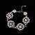 levne Náramky-Průsvitné Řetěz Slitina Náramek šperky Stříbrná Pro Svatební Párty Zvláštní příležitosti Narozeniny Zásnuby