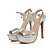 cheap Women&#039;s Sandals-Women&#039;s Shoes Stiletto Heels/Platform/Slingback/Open Toe Sandals Party &amp; Evening/Dress Black/Silver/Gold