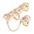 זול Fashion Ring-בגדי ריקוד נשים מוזהב סגסוגת אופנתי Party תכשיטים