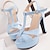 cheap Women&#039;s Sandals-Women&#039;s Dress Party &amp; Evening Summer Platform Stiletto Heel Slingback Patent Leather Leatherette Black White Pink