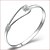 cheap Bracelets-Women&#039;s Cuff Bracelet Silver Plated Bracelet Jewelry Silver For Wedding