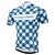 ieftine Îmbrăcăminte de ciclism pentru femei-XINTOWN Bărbați Manșon scurt Jerseu Cycling - Albastru Deschis Bicicletă Jerseu Topuri Respirabil Uscare rapidă Rezistent la Ultraviolete Sport Elastan Terilenă Lycra Îmbrăcăminte