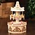 cheap Music Boxes-Merry-Go-Round For Elise Music Box Wood Beige