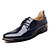 economico Oxford da uomo-Per uomo Oxford Scarpe formali Scarpe comfort Lavoro Matrimonio Serata e festa Ufficio e carriera Microfibra Nero Rosso Blu Reale Autunno Primavera