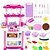 Недорогие Игрушечная еда и всё для кухни-Ролевые игры Play Kitchen XL пластик Детские Игрушки Подарок 30 pcs