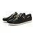 cheap Men&#039;s Boat Shoes-Men&#039;s Shoes Nappa Leather Winter Spring Summer Fall Comfort Flat Heel Lace-up for Casual White Black Green