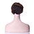 Χαμηλού Κόστους Συνθετικές Trendy Περούκες-Συνθετικές Περούκες Ίσιο Σγουρά Σγουρά Ίσια Περούκα Κοντό Καφέ Συνθετικά μαλλιά 6 inch Γυναικεία Καφέ