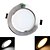 billiga Glödlampor-5W Takglödlampa 10 SMD 5730 450 lm Varmvit / Naturlig vit Dekorativ AC 85-265 V 1 st