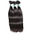 baratos 3 conjuntos de extensões de cabelo natural-3 pacotes Tecer Cabelo Cabelo Peruviano Liso Extensões de cabelo humano 300 g Cabelo Humano Ondulado Conjunto de Cabeça Cheia / Reto