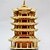 abordables Puzzles 3D-Architecture Chinoise Puzzles 3D Puzzles en bois Maquettes de Bois Bois Enfant Adulte Jouet Cadeau