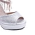 cheap Women&#039;s Sandals-Women&#039;s Shoes Heel Heels / Peep Toe / Platform Sandals / Heels Wedding / Dress / Casual Red / Silver / Gold/F7-6