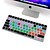 preiswerte Bildschirm-Schutzfolien für&#039;s Tablet-XSKN Logik pro x 10.2 Abkürzung Tastaturabdeckung Silikonhaut für magische Tastatur 2015 Version, uns Layout