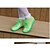 זול מגפי נשים-נעלי נשים-שטוחות / מגפיים / נעלי ספורט-גומי / לטקס / נצנצים / PVC-מגפי גשם / מגפונים-כחול / ירוק / ורוד-שטח / שמלה / קז&#039;ואל / Work &amp; Duty-