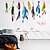cheap Wall Stickers-Decorative Wall Stickers - 3D Wall Stickers Landscape Animals Romance Fashion Shapes 3D Holiday Words &amp; Quotes Cartoon Fantasy Living