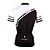 cheap Women&#039;s Cycling Clothing-ILPALADINO Men&#039;s Cycling Jersey Short Sleeve Bike Jersey Top with 3 Rear Pockets Mountain Bike MTB Road Bike Cycling Breathable Ultraviolet Resistant Quick Dry Black with White Black Wolf Polyester