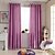 preiswerte Fenstervorhänge-Curtains Drapes One Panel 39&quot;W*79&quot;L Purple / Living Room