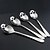 cheap Dining &amp; Cutlery-Skull Dessert Spoon Stainless Steel Coffee Ice Cream Candy Tea Spoon